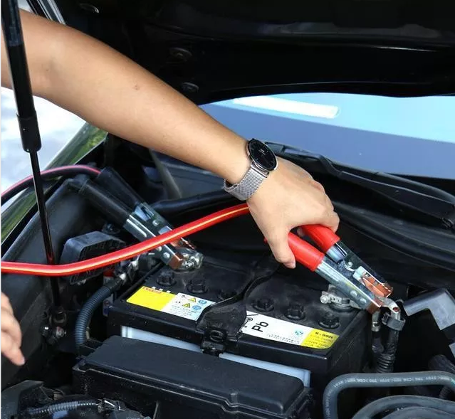 What should we do if your car battery drain? Just bring an Emergency booster cable.