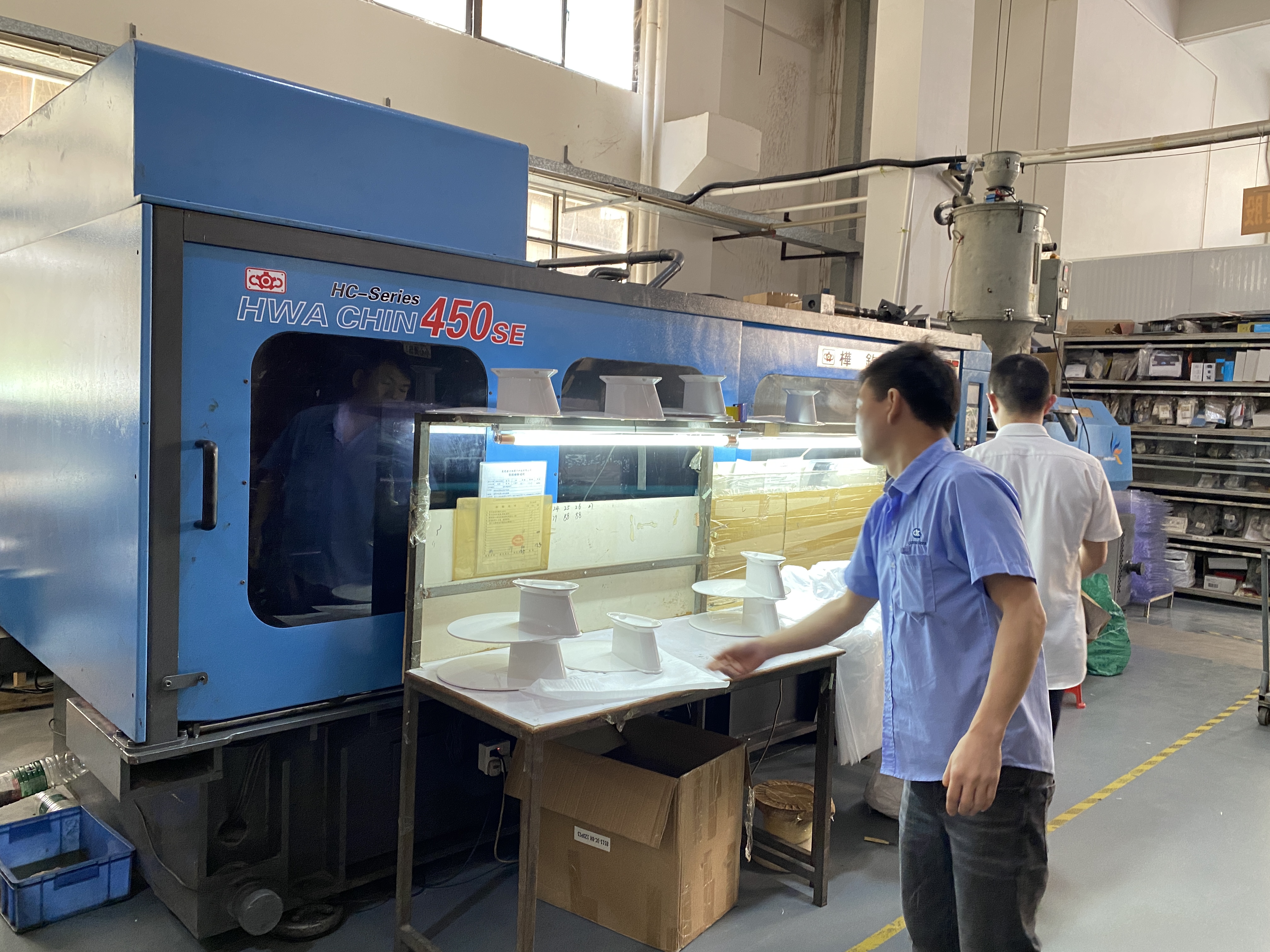 What is the process of injection filling?
