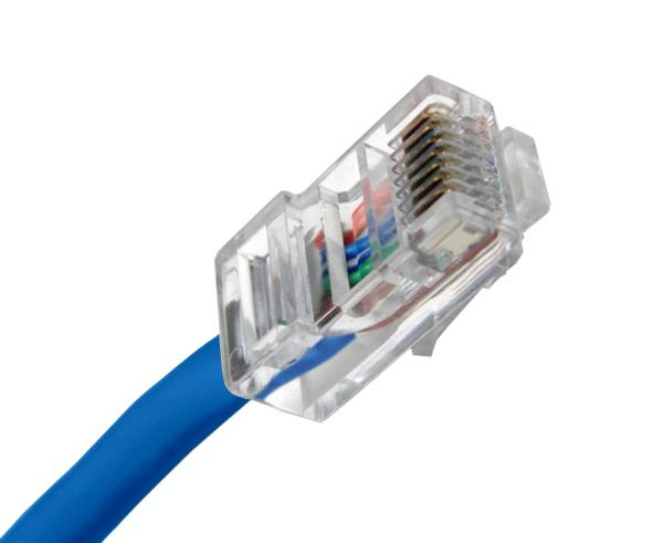 Snag-less unshielded CAT6 Patch Cables